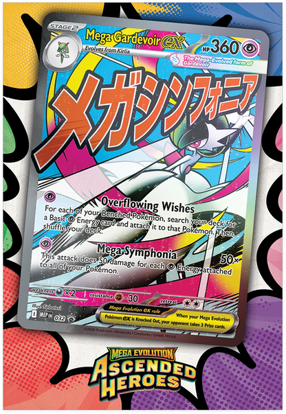 Pokémon Ascended Heroes - Premium Poster Collection - Mega Gardevoir ex
