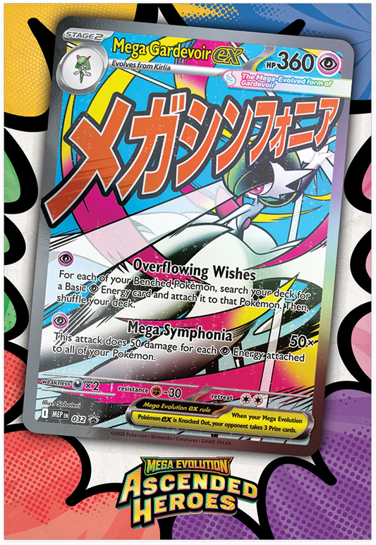 Pokémon Ascended Heroes - Premium Poster Collection - Mega Gardevoir ex