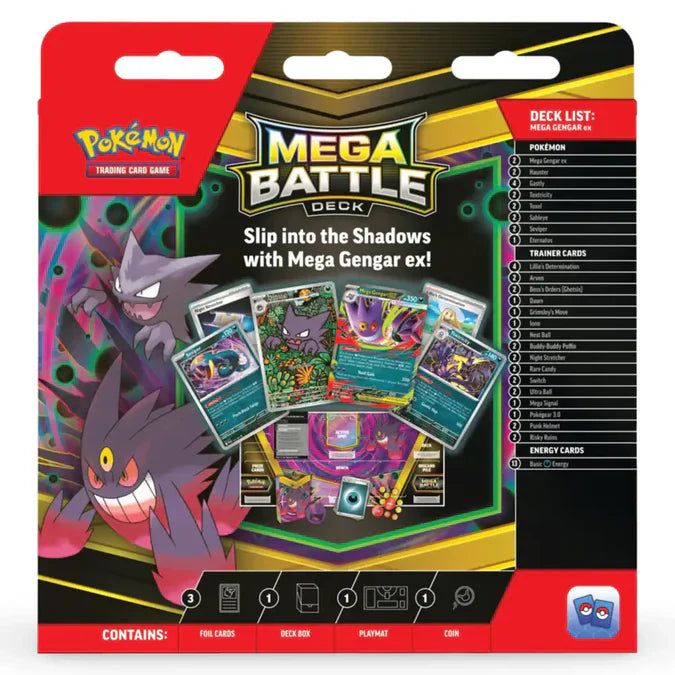 Pokémon Mega Battle Decks - Mega Gengar Ex