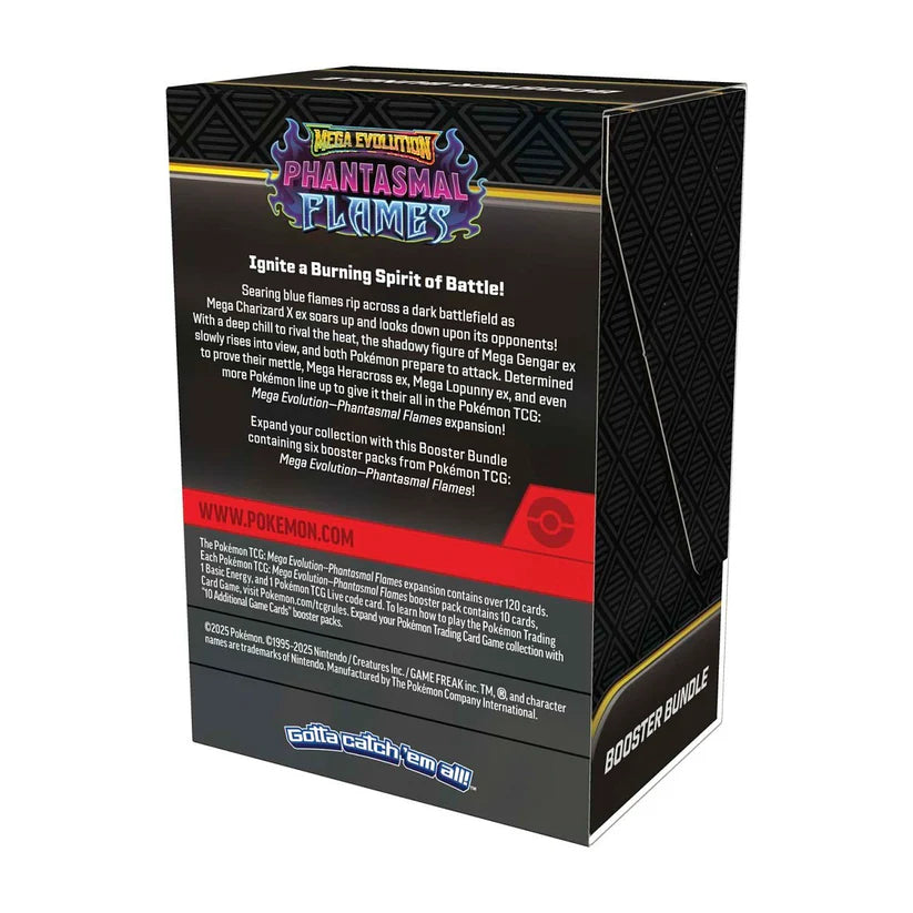 Pokémon Mega Evolution : Phantasmal Flames - Booster Bundle
