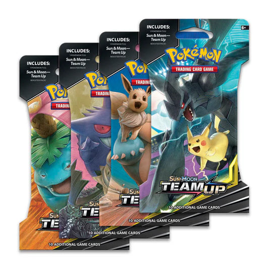 Pokémon - Sun & Moon - Team Up - Sleeved Booster Pack (Art Set)