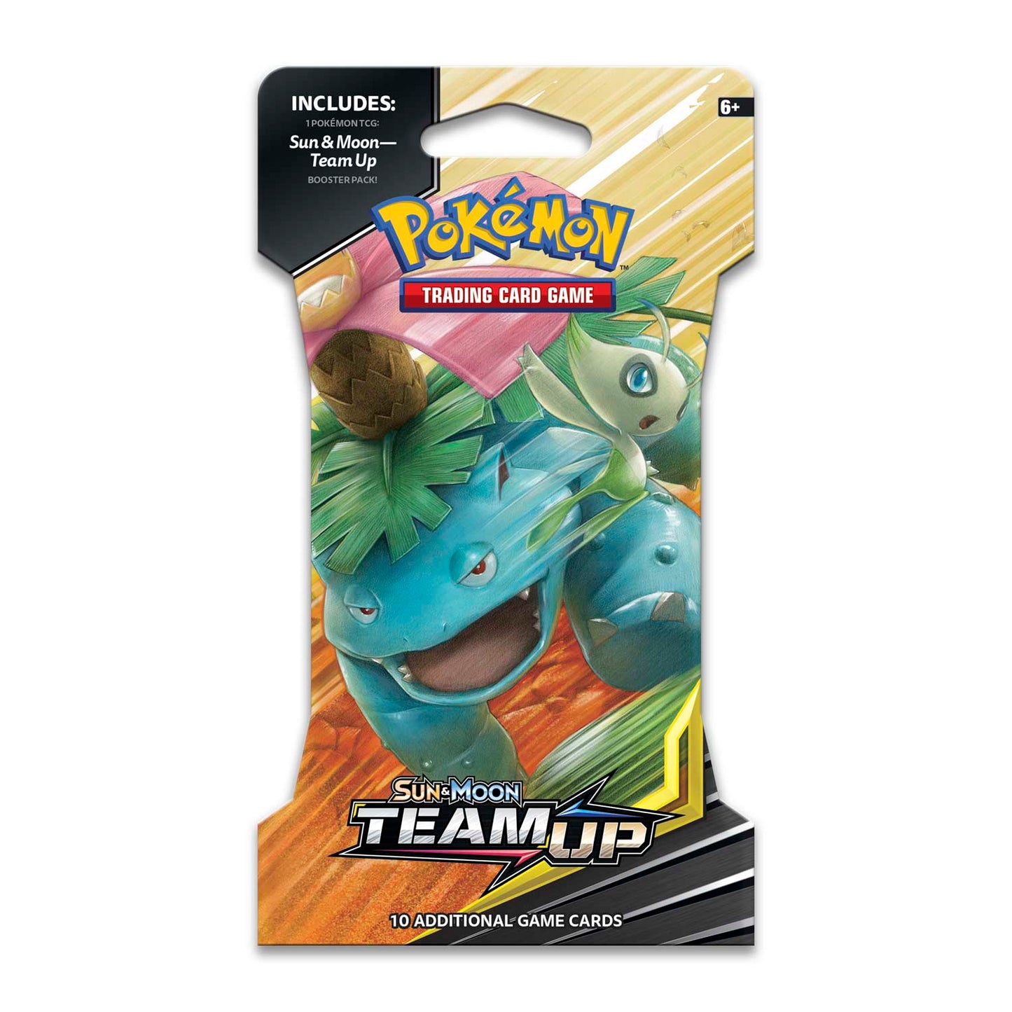 Pokémon - Sun & Moon - Team Up - Sleeved Booster Pack (Random Pack Art)