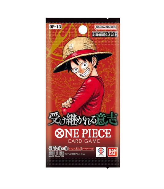 Bandai One Piece Booster Box Inherited Will  OP-13