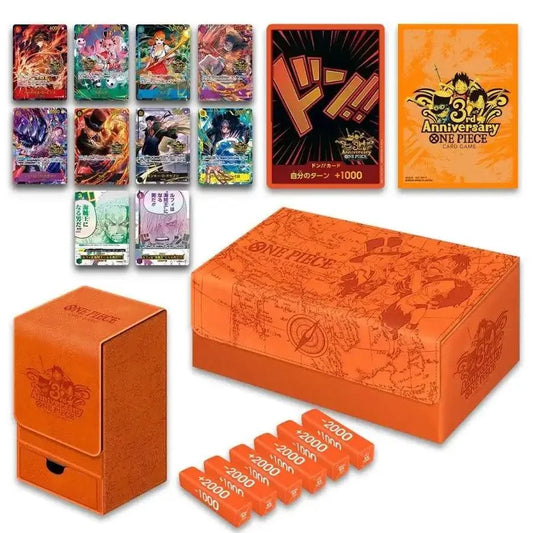 ONE PIECE CARD GAME - JAPANESE 3RD ANNIVERSARY SET